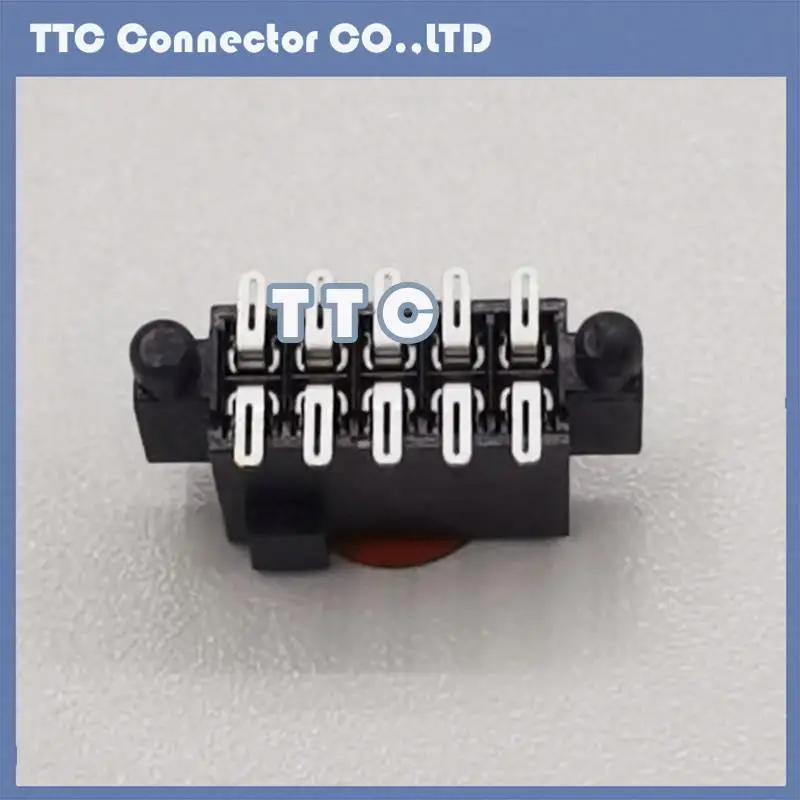 5 قطعة/الوحدة SFM-105-02-F-D-A-K-TR تباعد 1.27 مللي متر 10PIN 2-صف أنثى قاعدة مطلية بالذهب موصل جديد