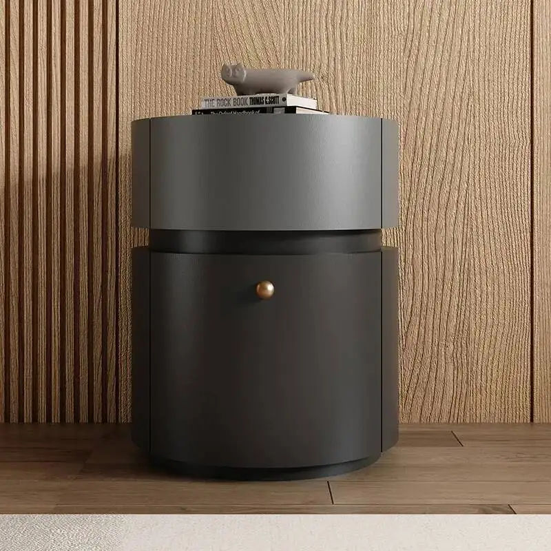 مريح فاخر درج تخزين السرير منضدة حديثة ديكور الشمال العصرية توفير المساحة ميسا دي Cabeceira أثاث المنزل #5