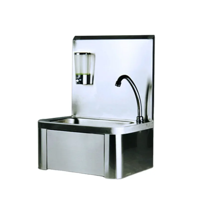

Good Quality Commercial Stainless Steel Hand Wash Basin Food Operated Wash Sink Sensor Wash Hand Sink