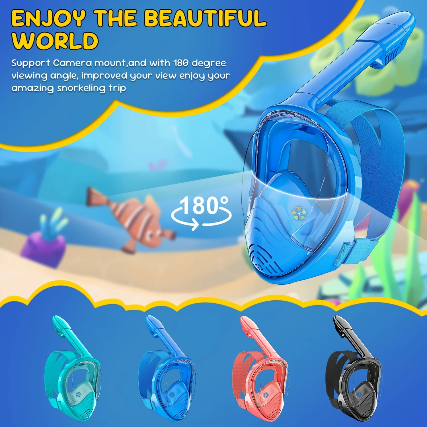 Thumbnail 3 - #1 New Snorkelling Masks Arrivals