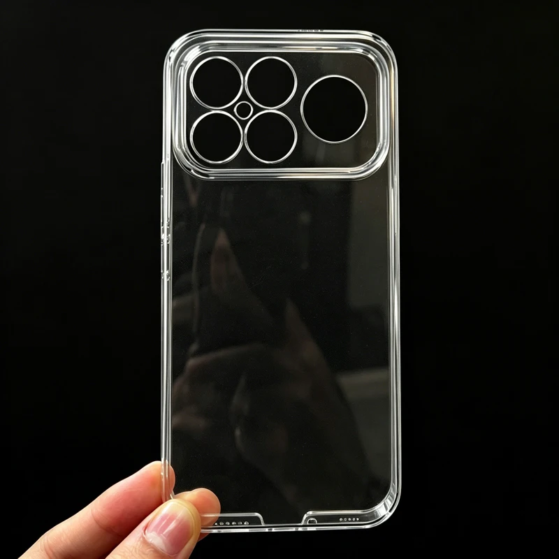 Für Xiaomi Poco F8 Pro Ultra Harte PC-Kamera-Schutzhülle Ultradünne Klare Hartplastik DIY Vollständige Schutzhülle