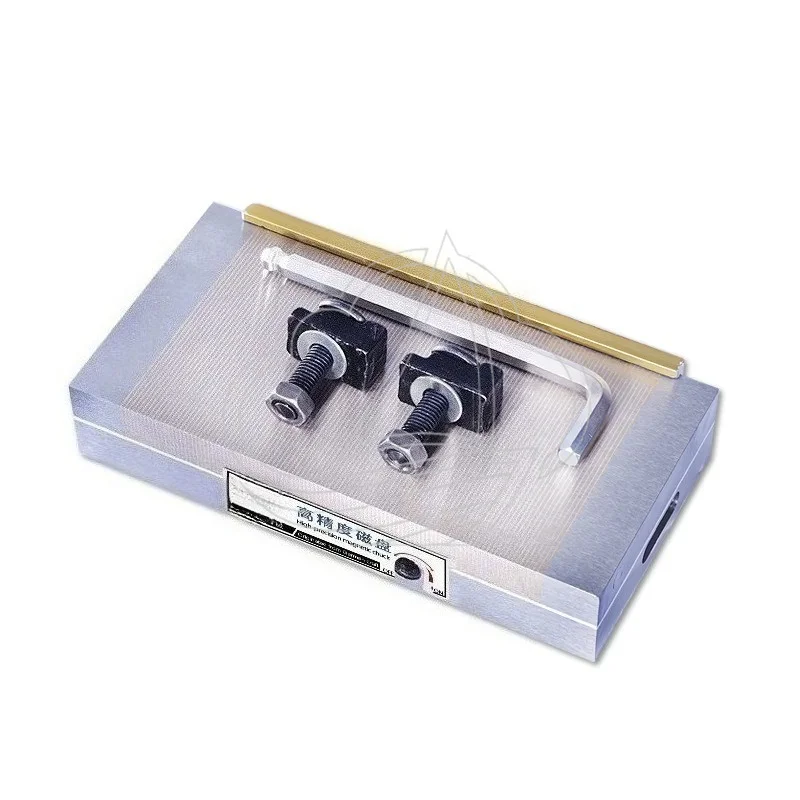 70×150mm Permanent Magnetic Chuck , Surface Grinder Magnetic Workholding Plate for Grinding & Machining Processing