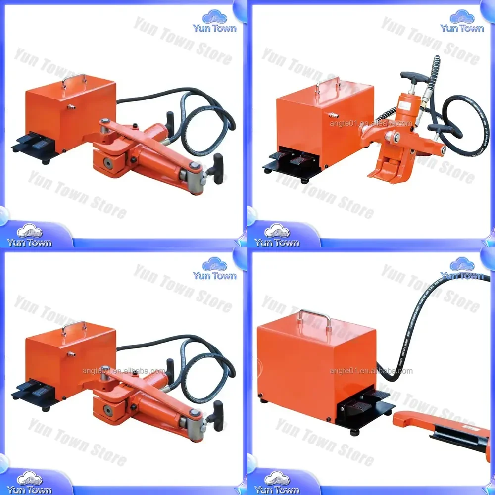Portable Truck Tire Changer Machine for Universal Pneumatic Tire Stripper with Air Pump and Hose for Commercial Vehicle