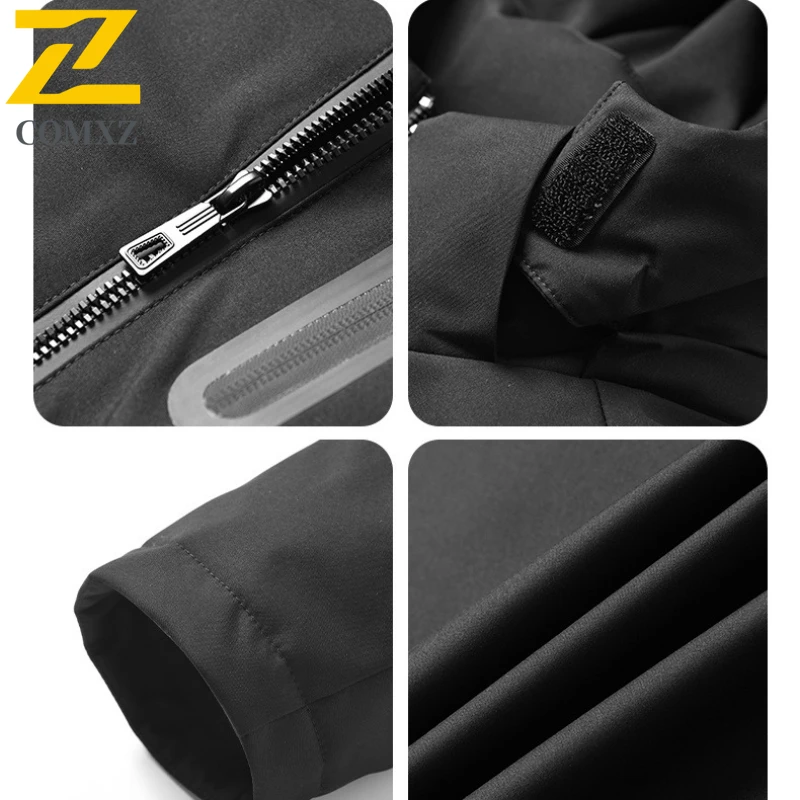 Men's Winter Warm Jacket 2025 New Brand Fashion Waterproof Windproof Down Cotton Padded Coat Men Casual Travel Ski Hooded Parka