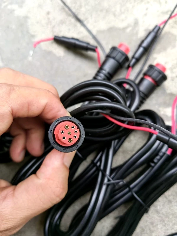 

Для Garmin Fishfinder 721/741/751/923/1223/7607/7608/77610/7612/77616 8-контактный кабель питания для рыбалки, замена детали, продукт OEM