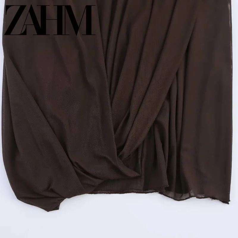 ชุดเดรสแฟชั่นเซ็กซี่ทรงเข้ารูป แต่งผ้าปะติด ผ้าเนื้อนุ่ม ทรงเอวสูง สไตล์ลำลอง สำหรับฤดูร้อน รุ่นใหม่สำหรับผู้หญิง