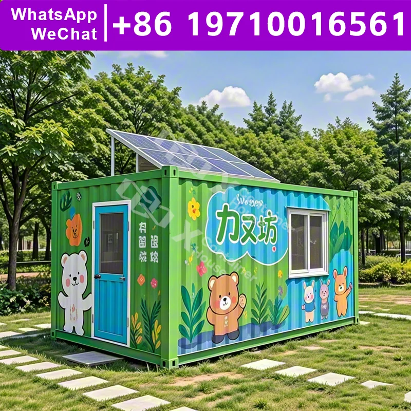 

American Houses Stackable Container Homes Shipping Container Homes Prefabricated Post-war Reconstruction Materials Garden Houses