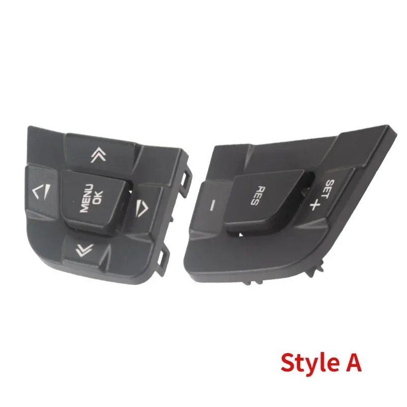 For Land Rover Discovery Sport Jaguar XE XF Multifunction Steering Wheel Switch Cover Lid Volume Control Button Cap Shell