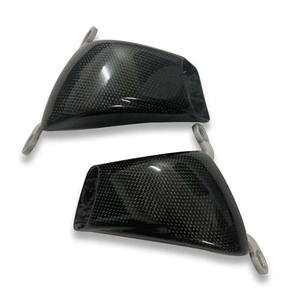Motorcycle parts modification carbon fiber front brake air duct caliper For Augusta TV MV800 radiator cover