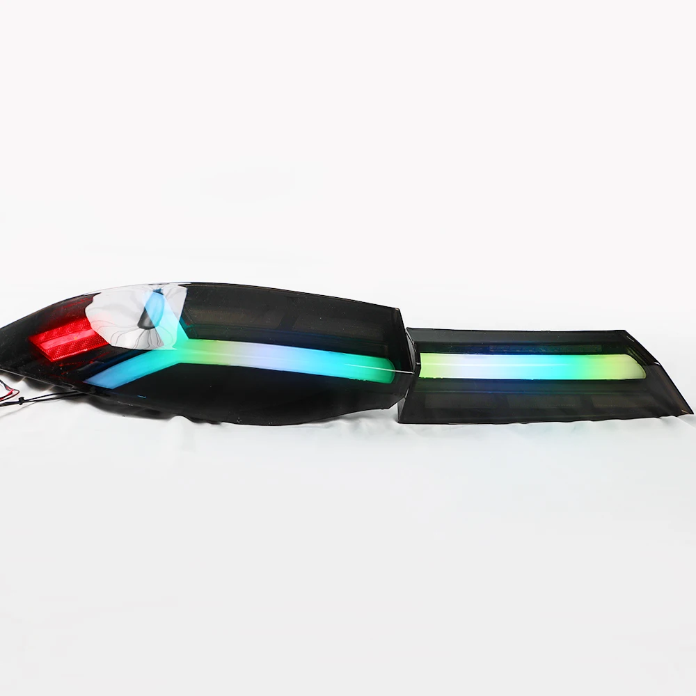 

Suitable for Refitting Gac Chuanqi Shadow Leopard Taillight Assembly; Dynamic Led Running Water Turn Signal; Colorful Taillight