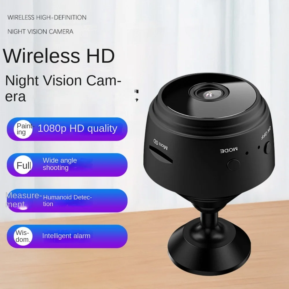 

A9 WiFi Mini Camera Wireless Video Recorder Security Protection Camera Smart Home Monitoring Camera For Infants And Pets
