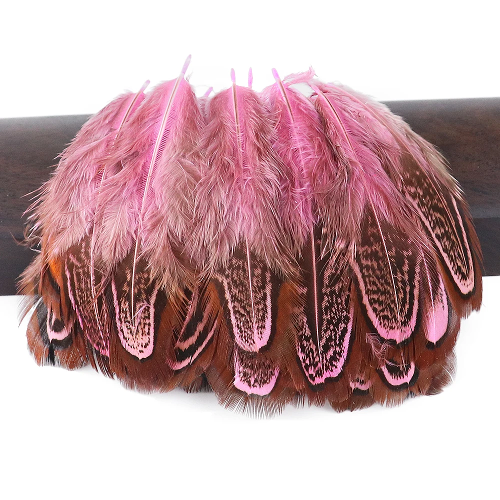 50 قطعة عالية الجودة أعمدة ناطور الدراج الريش 5-8 سنتيمتر للحزب اللون الزخرفية ريشة الحرف مجوهرات القرط الديكور