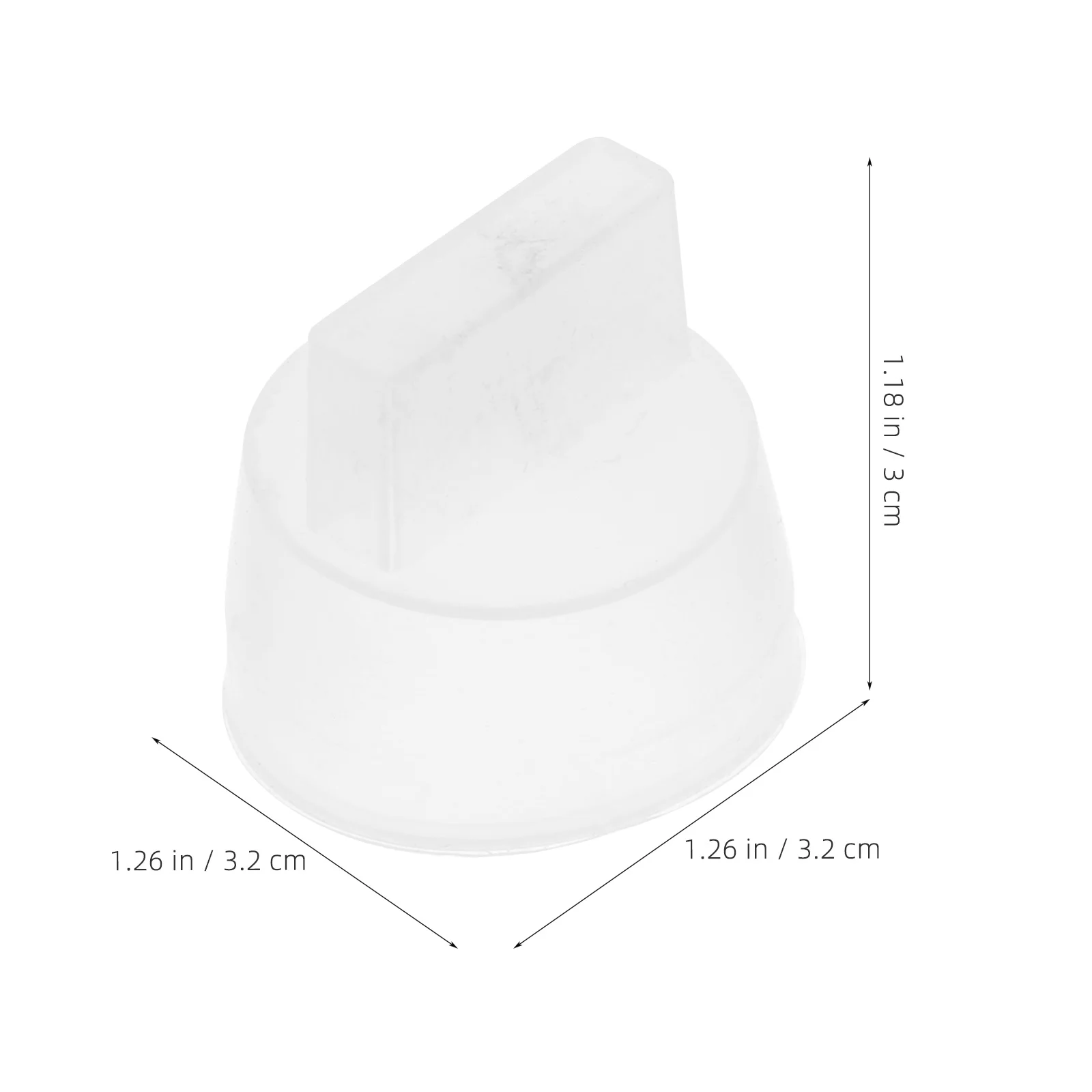 2Pcs Silicone Knob Protective Covers Durable Soft Stove Oven Microwave Rotary Knobs Cap Replacement Protective Parts Switch