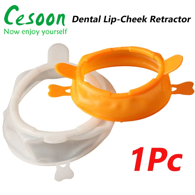 

Dental Lip Cheek Retractor Mouth Opener Soft Rubber O-Shape Cheek Expander Disposable Orthodontic Teeth Treatment Dentistry Tool