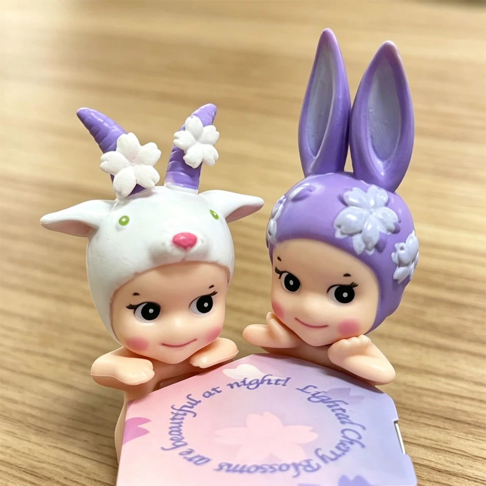 Kawaii Kirschblüten-Mini-Engel Blindbox Niedliche Cartoon-Puppe Ornamente Handy- und Autobildschirm-Deko Sammelfiguren Geburtstagsgeschenk – Detail 11
