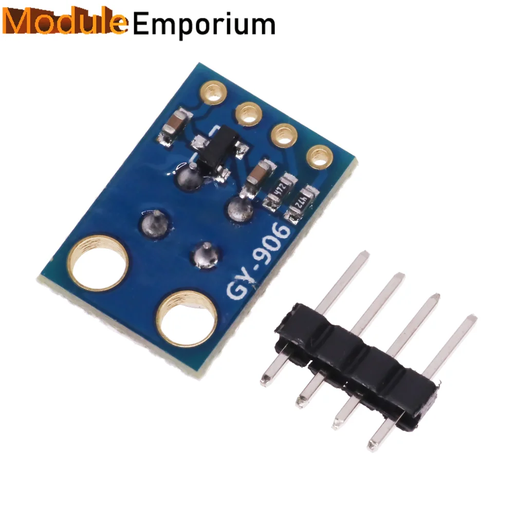 Imagem -03 - Módulo Sensor de Temperatura Contactless para Interface Arduino Iic Sensor ir Compatível Gy-906 Mlx90614esf Novo