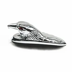 Chrome Eagle Head Ornament Statue Motorbike Front Fender Car Bonnet Motor XL FX