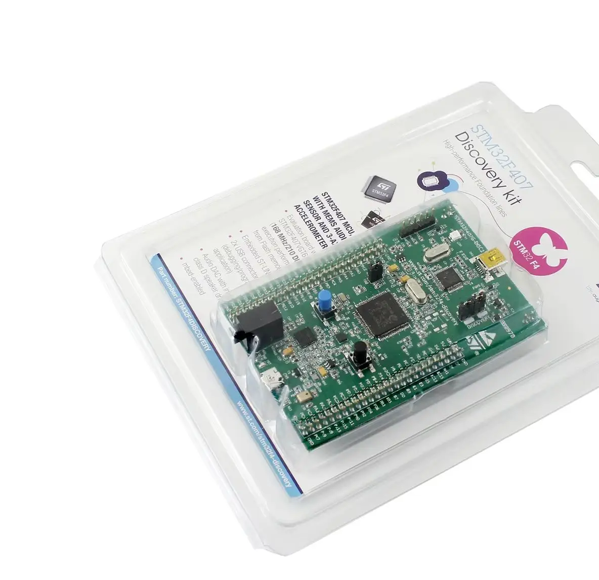 

STM32F4DISCOVERY / STM32F407G-DISC1, STM32F4 Discovery Kit