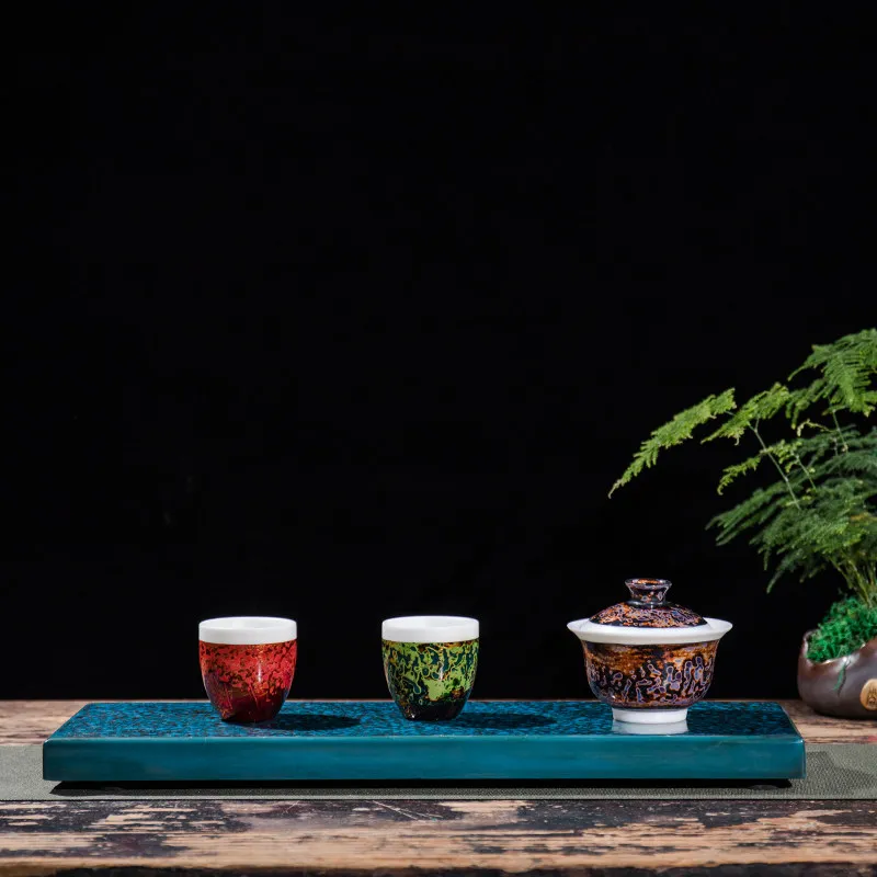 Serving Wooden Tea Tray Ceremony Rectangle Vintage Living Room Tea Tray Wood Plates For Food Valet Bandeja Madera Home Products