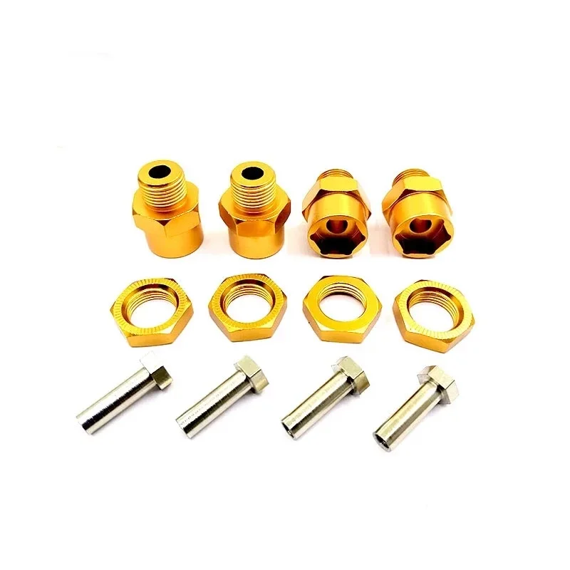 RC model car HSP12mm to 17mm coupling is a coupling of 4 1/10 to 1/8 car lengthened by 15MM