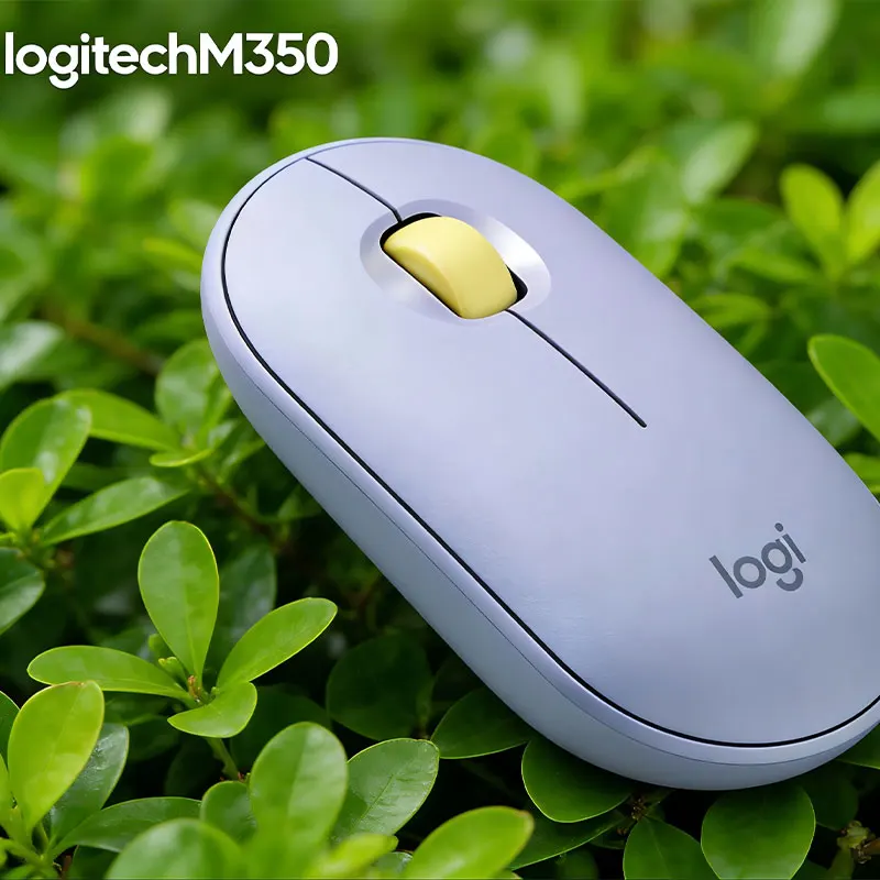 

Logitech M350 Plug and Play, долговечные кнопки, подходит как для офиса, так и для игр, совместим с настольными компьютерами и ноутбуками.