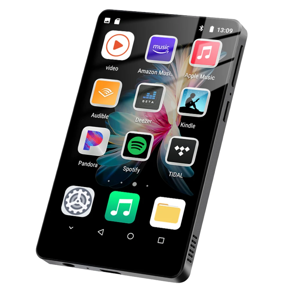 

Android 8.1 WiFi MP3 MP4 MP5 Player 4.0" Full Touch Screen BT5.0 Multilingual 1080p Video Music Player