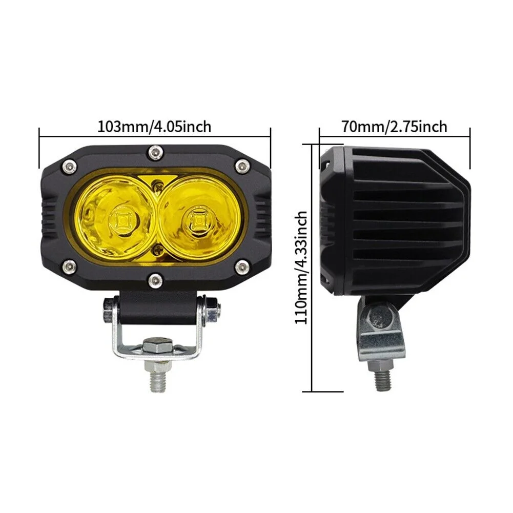 Universal 12v 24v Moto Headlight 4
