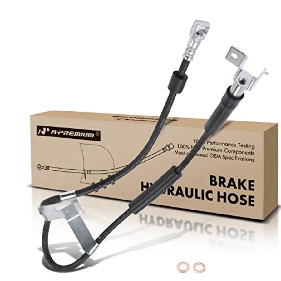 

Front Passenger Brake Hydraulic Hose Compatible with Select Dodge Models - Ram 1500/Ram 2500/Ram 3500 1994 1995 1996 1997 1998