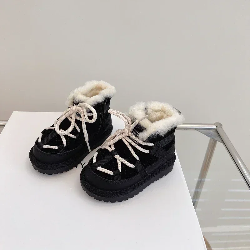 Brand Baby Shoe Baby Cotton Boot Thick Sole Warm Snow Boot Boy Girl Boot Toddler Girl Shoe Casual Sneaker Зимние Ботинки Детские