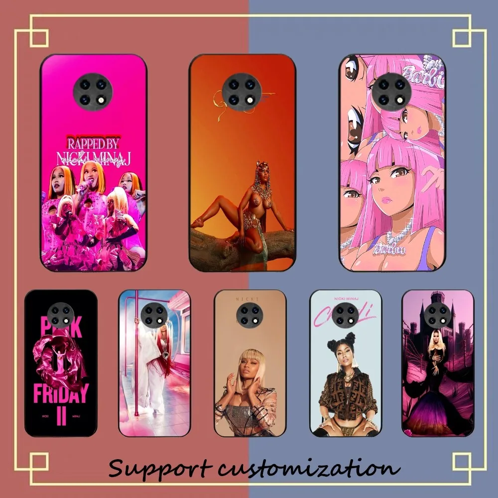 N-Nicki M-Minaj Rapper Pink Friday 2 Phone Case For Redmi 5 6 7 8 9 10 plus pro 6 7 8 9 A GO K20 K30 K40 pro plus F3 Fundas