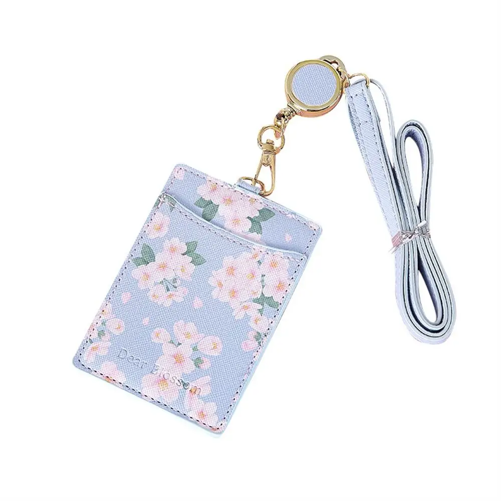 

Kawaii канцелярские товары Pass Card Sakura Брелоки Кредитная карта Чехол для автобусной карты Ремешок Держатель для карт Держатель удостоверения личности Визитная карточка