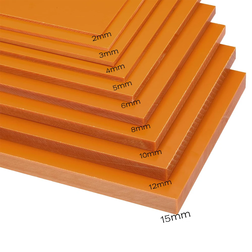 

Bakelite Plate Insulation Phenolic Resin Board Bakelite Sheets Antistatic and High Temperature Resistance 1mm-15mm Thickness
