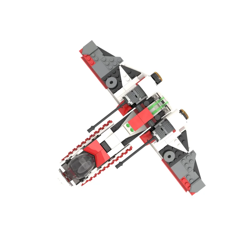 223 PCS Star Scuffle Gunship - 75388 alternativa MOC Personalizza modello di blocco modulare Creativo fai da te Ragazzi Regali giocattolo per le vacanze