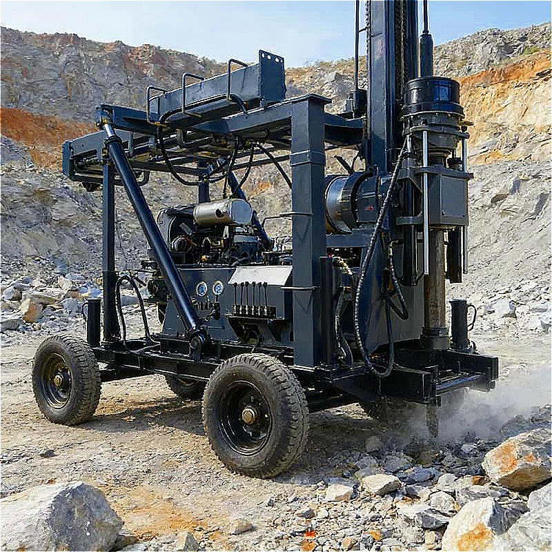 Multi Purpose Hydraulic Core Drill Rig Efficient Diamond Coring System Mining Geological Survey Mining Exploration Customized