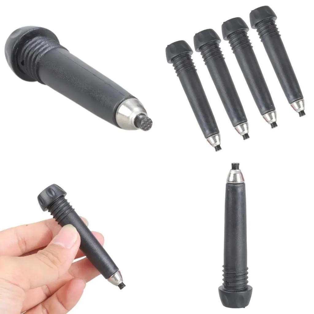 

R6FE 4Pcs Hiking Tip Trekking Poles Walk Replacement Tip Hiking Accessories Climbing Rod Part Easy to Install