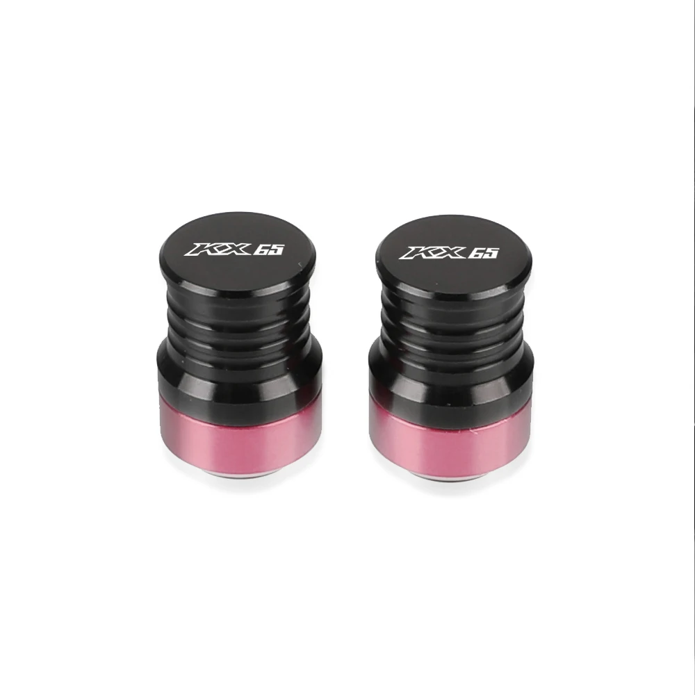 لكاواساكي KX65 KX 65 طوال العام 2021 2020 2019 دراجة نارية الملحقات مركبة عجلة قضيب صمام إطار قبعات يغطي أجزاء عالمية #4