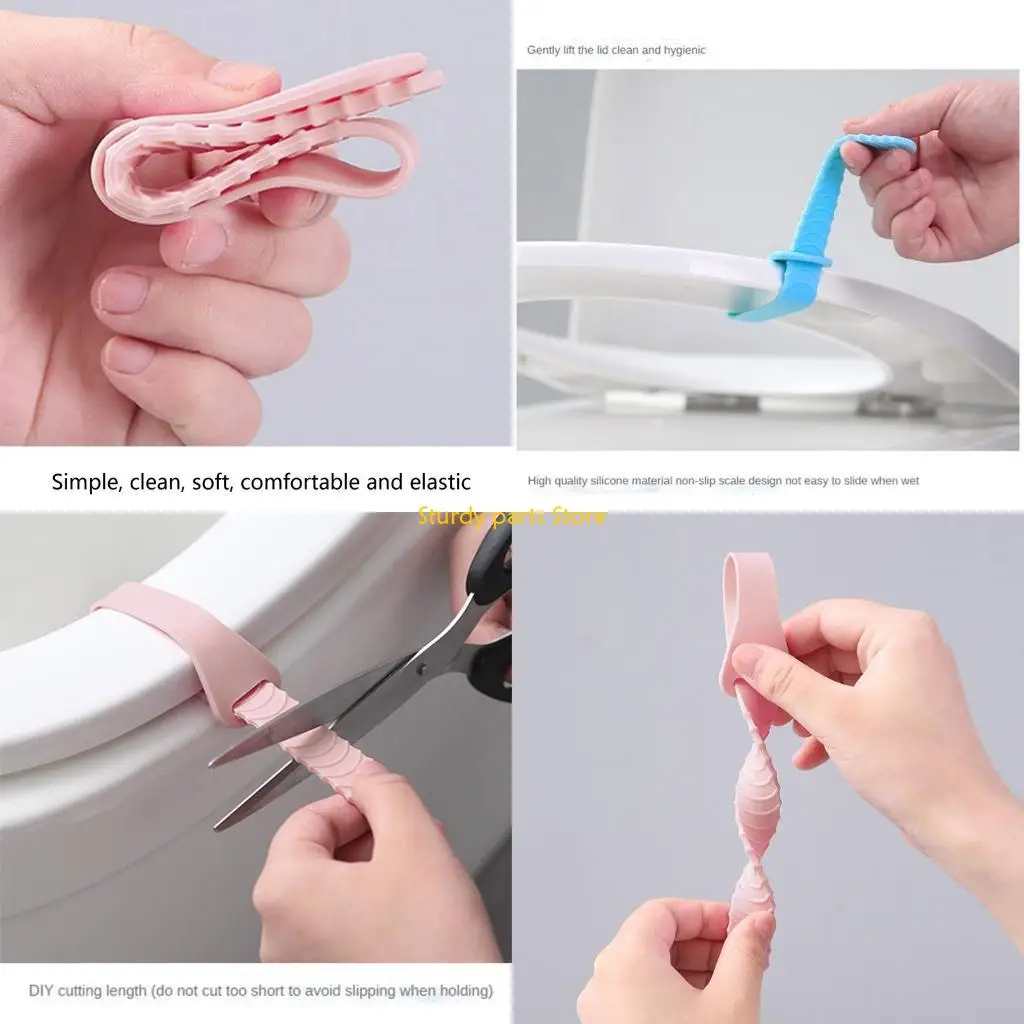 

97QC Flexible Toilet for Seat Lifter Toilet for Seat Lifting Handle Open The Toilet f