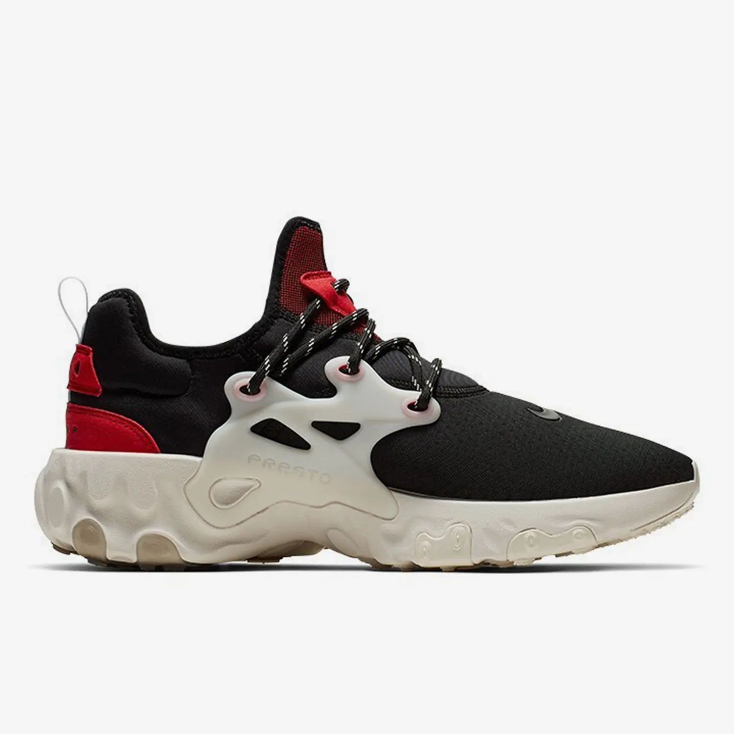 حذاء الجري Nike الأصلي React Presto للرجال ذو الرقبة المنخفضة المبطنة AV2605-002