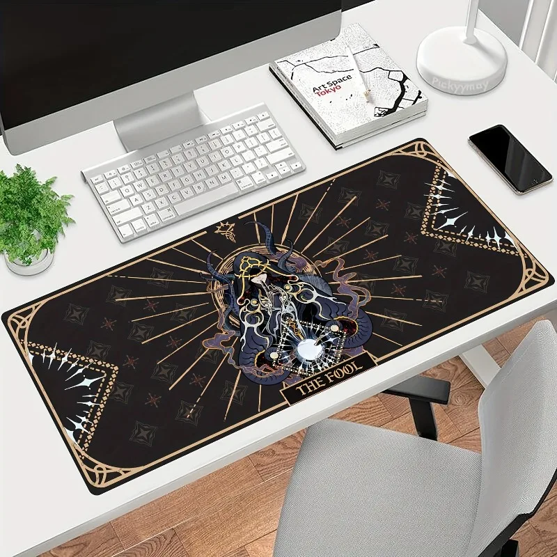 Mouse pad sheet coil cross-border e-commerce gift solid color white large lock table mat manufacturer