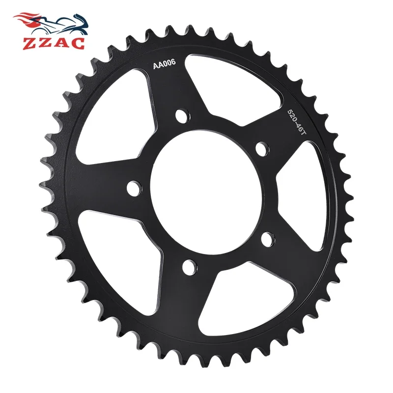 520 46T 47T 20CrMnTi Motorcycle Rear Sprocket Sprocket For Suzuki GSR250 GSX250 GW250 SFV650 SV650 DL250 SV650A SV650XA GSX250R