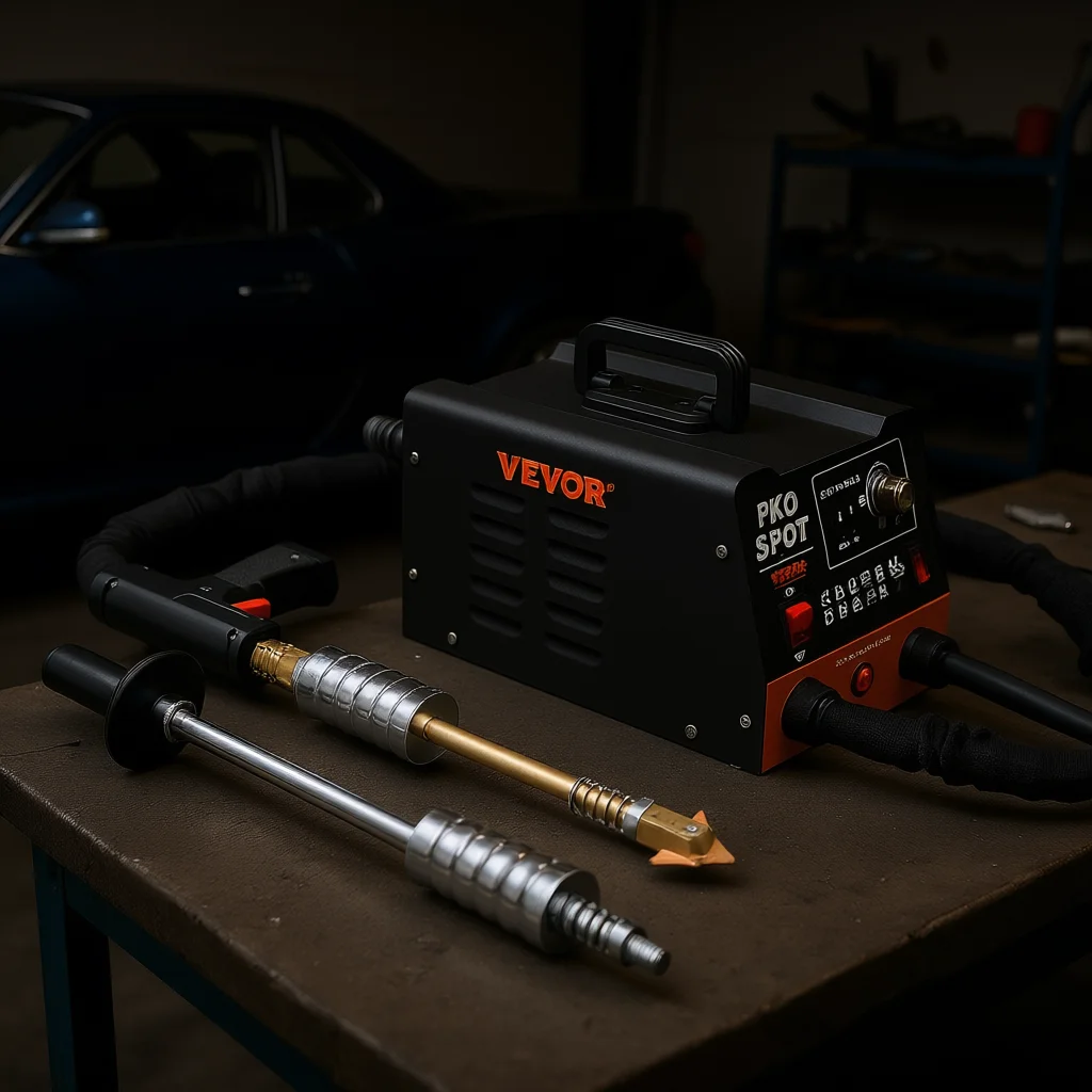 Spot Welding Dent Puller Machine 3Kw Ac 220V Steel Body Repair Kit With 6 Modes And Accessories For Car Truck