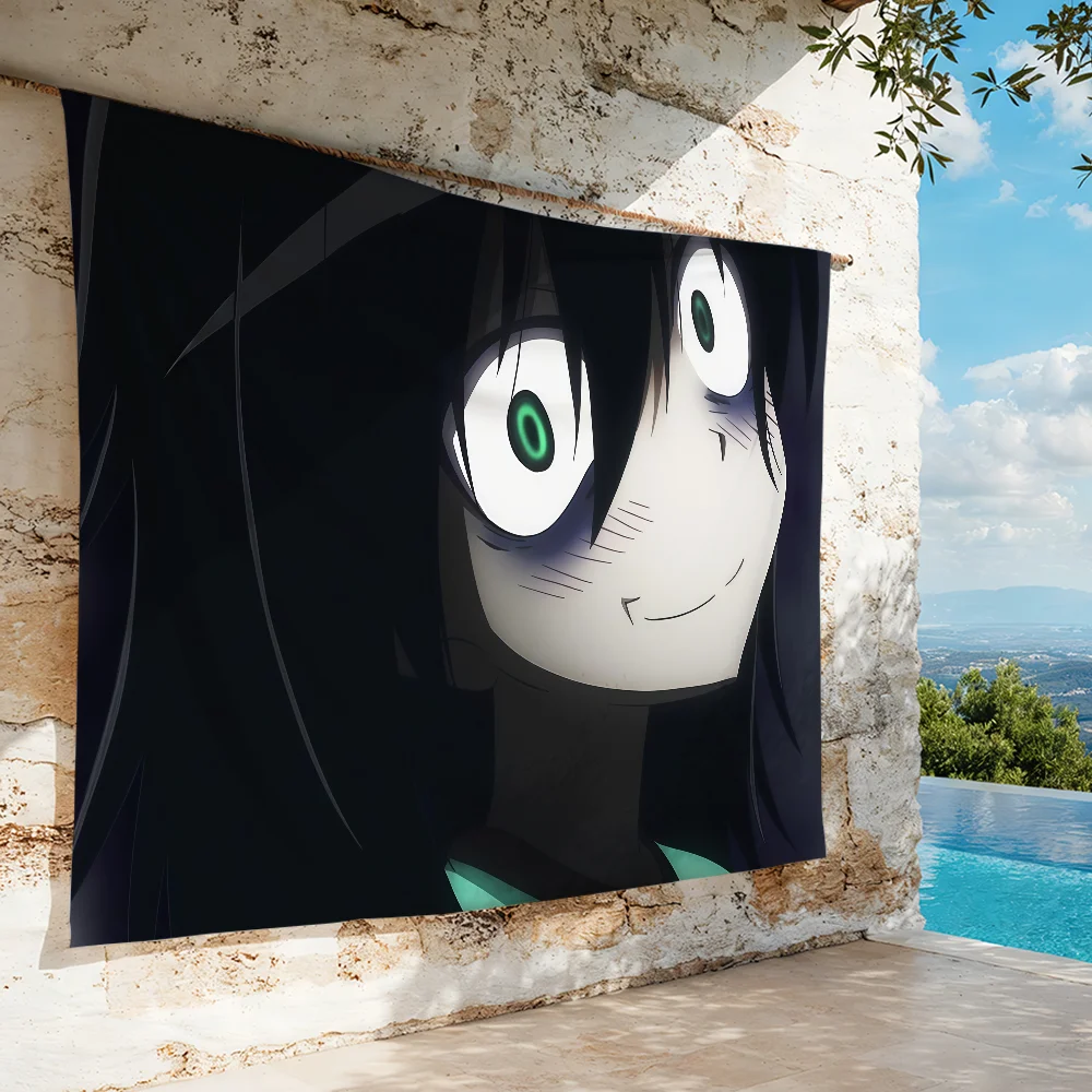Comic Watamote T-Tomoko Kuroki  flag For Decoration Outdoor Picnic  Hanging Home Camping Party Banner