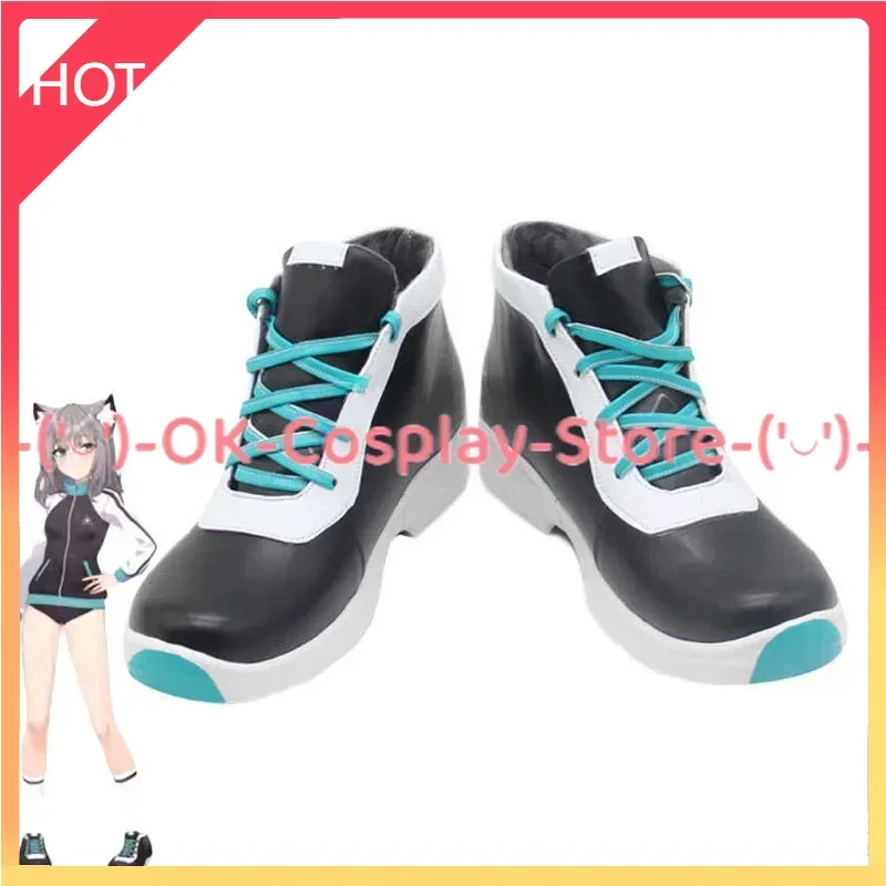 

SUNAOOKAMI SHIROKO Cosplay Shoes Halloween Carnival Boots PU Shoes Game Blue Archive Cosplay Props Custom Made