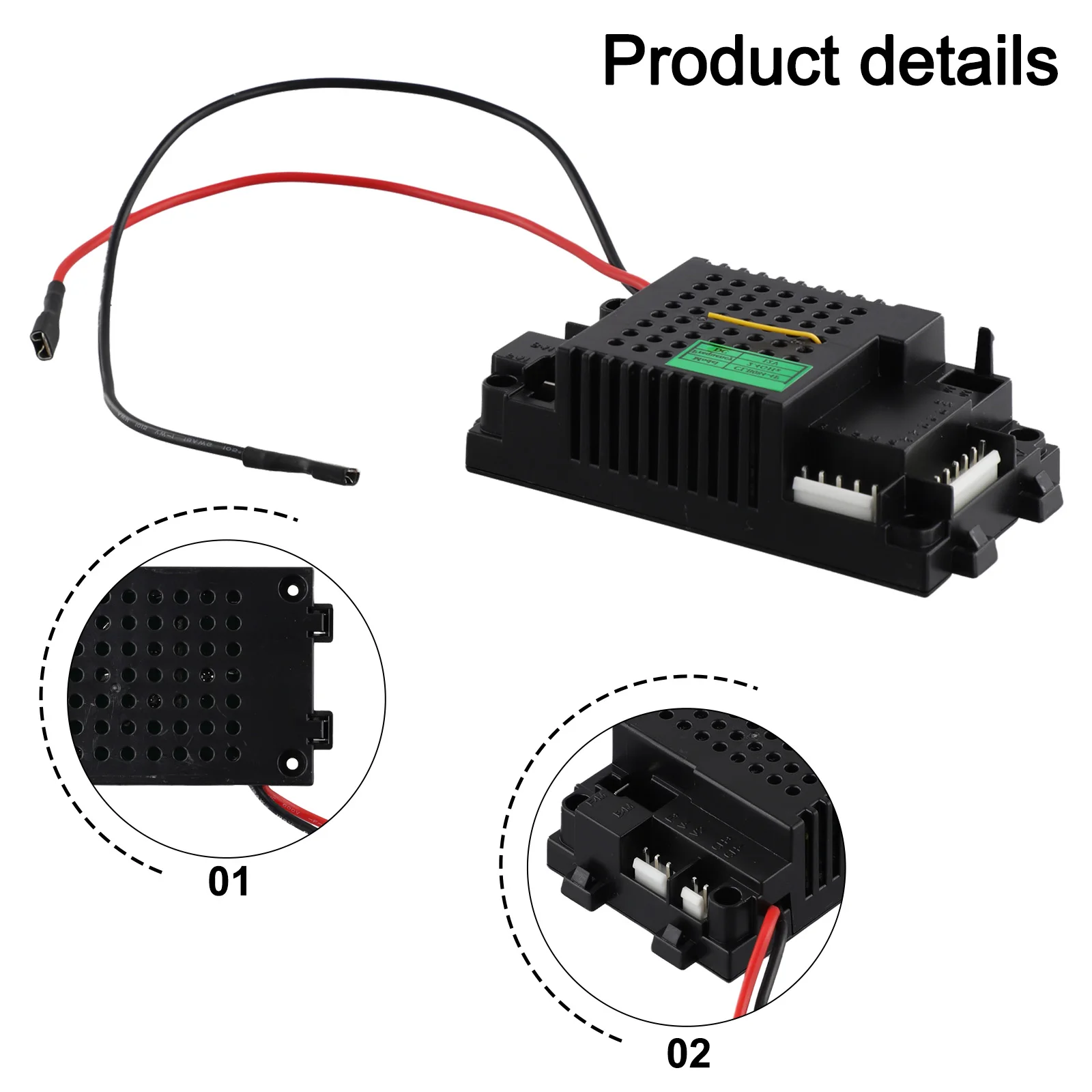 Controller Receiver Accessories Business CLB084-1C 6V CLB084-4D 4F 12V For Kids Electric Car Industrial Hot Sale