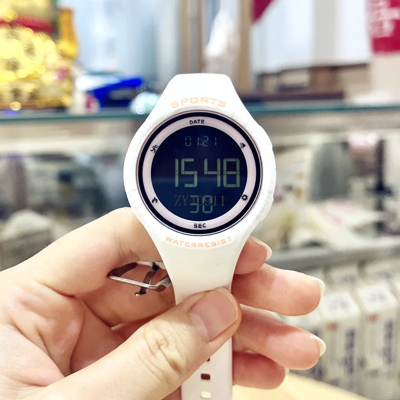 전자 시계 자동 진동 알람 시계 모닝콜 장치 커플 블랙 기술 스포츠 팔찌