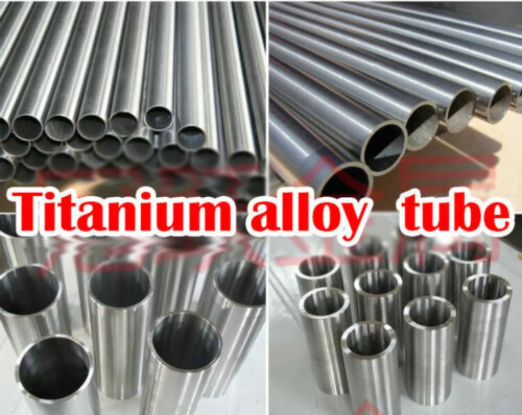 

4pcs 30mm (OD) X 1mm(T) X 50cm(L) TA2 Titanium Round Tube Ti Tubing