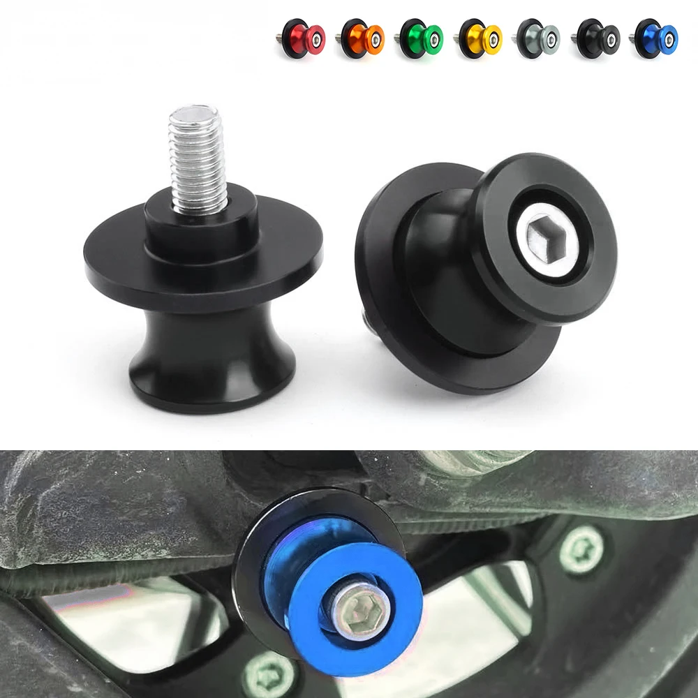 8MM Swingarm Spools Slider For Suzuki GSXR 125 150 600 750 1000 GSXS 750 1000 GT BMW S1000RR S1000 RR Honda Cbr 600RR 1000RR