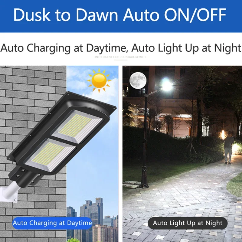 COLIN Solar Street Lights Outdoor LED Waterproof IP65 Human Body Induction Wall Lamp For Home Modern Patio Garden