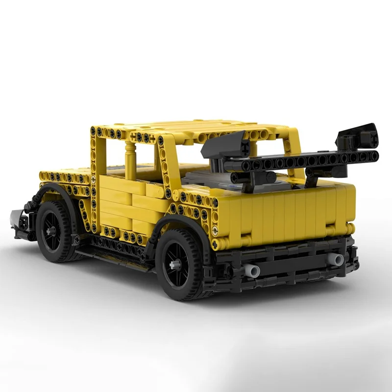 709 stücke MOC Technicing RaceHumvee Dynamische Spoiler Offroader DIY Modell Bausteine Geburtstag Spielzeug Geschenk