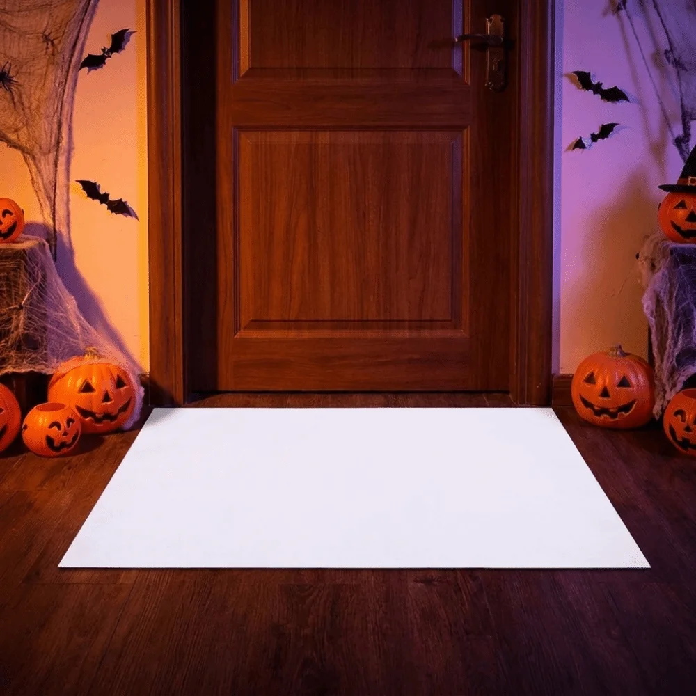 Non Slip Halloween Color Changing Floor Mat Funny Color Changing Bloody Doormat Water Absorbent Entrance Doormat Indoor